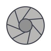 Aperture Artifacts Icon Design vector