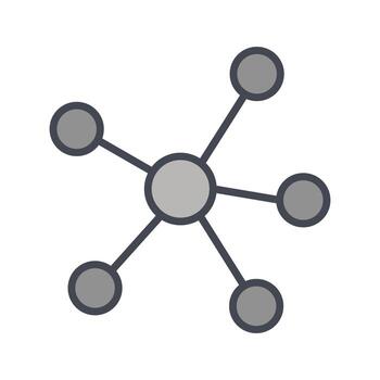 Networking Icon Design vector