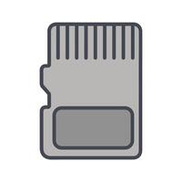 Memory Cards Icon Design vector