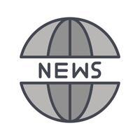 News Website Icon Design vector