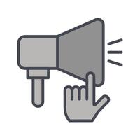 Call to Action Icon Design vector