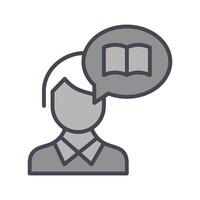 Storytelling Icon Design vector