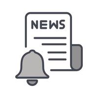 News Update Icon Design vector