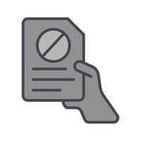 Resignation Icon Design vector