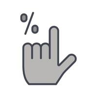 Click Through Rate Icon Design vector