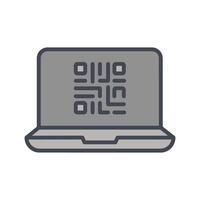 QR Code Scanner App Icon Design vector