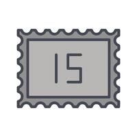 Postage Due Icon Design vector