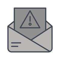 Spam Filter Icon Design vector