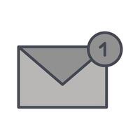 New Message Icon Design vector
