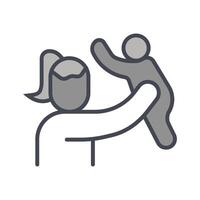 Mother and Son Icon Design vector