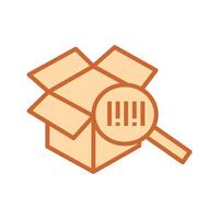 QR Code Scan Icon Design vector