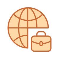 International Job Icon Design vector