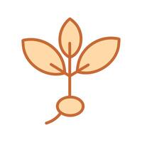 Seedling Icon Design vector