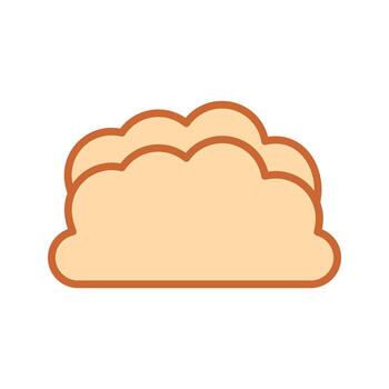 diseño de icono de nube vector