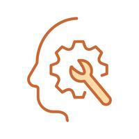 Problem Resolution Icon Design vector