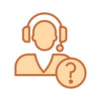 Help Request Icon Design vector