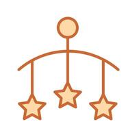 Crib Dreams Icon Design vector