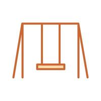Swing Time Icon Design vector