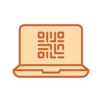 QR Code Scanner App Icon Design vector