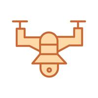 Drone Photography Icon Design vector
