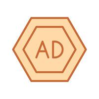 Ad Blocker Icon Design vector