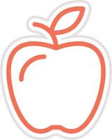 Apple Icon Design Illustration vector