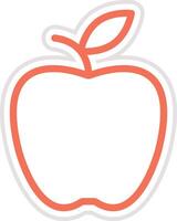 Apple Icon Design Illustration vector