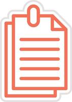 Sticky note Icon Design Illustration vector