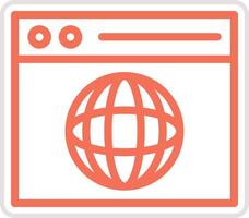 Browser Icon Design Illustration vector