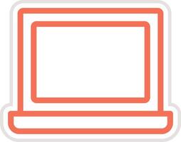 Laptop Icon Design Illustration vector