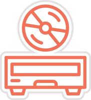 Cd Rom Icon Design Illustration vector