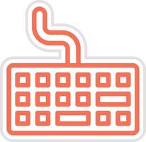 Keyboard Icon Design Illustration vector