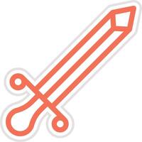 Sword Icon Design Illustration vector