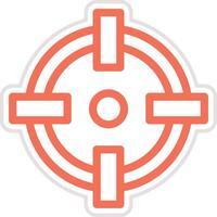 Target Icon Design Illustration vector