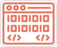 Coding Icon Design Illustration vector