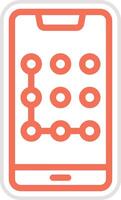 Pattern Icon Design Illustration vector