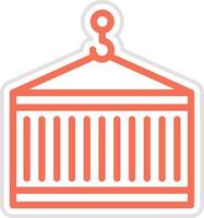 Container Icon Design Illustration vector