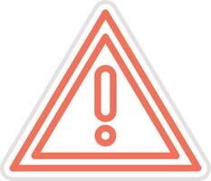 Danger Icon Design Illustration vector