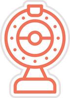 Web cam Icon Design Illustration vector
