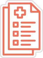 Document Icon Design Illustration vector