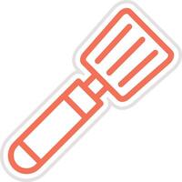 Spatula Icon Design Illustration vector