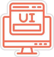 User interface Icon Design Illustration vector