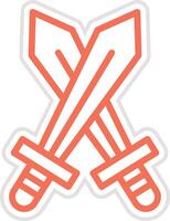 Sword Icon Design Illustration vector