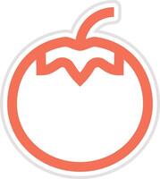 Tomato Icon Design Illustration vector