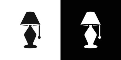 Home light icon Flat set outline vector