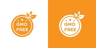 gmo free icon Isolated flat in outline vector