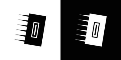 Plastering process icon Isolated flat in outline vector