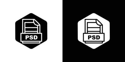 File Format Icon Isolated flat in outline vector