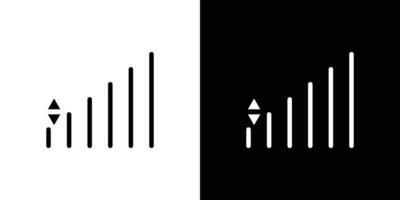 Signal icon Isolated flat in outline vector