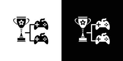 game contest icon Isolated flat in outline vector